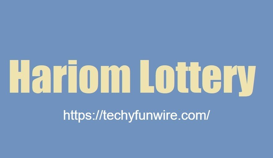 Hariom Lottery